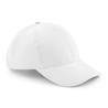 Cap - B65:White, 100% cotton, One Size